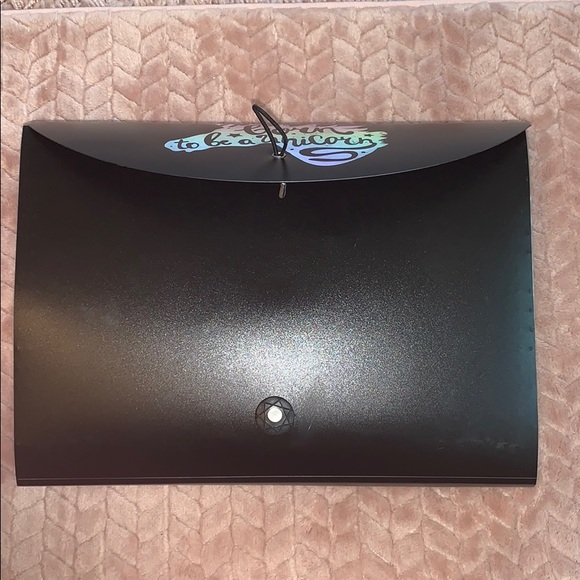 Target Office Holographic Unicorn Paper Document File Organizer